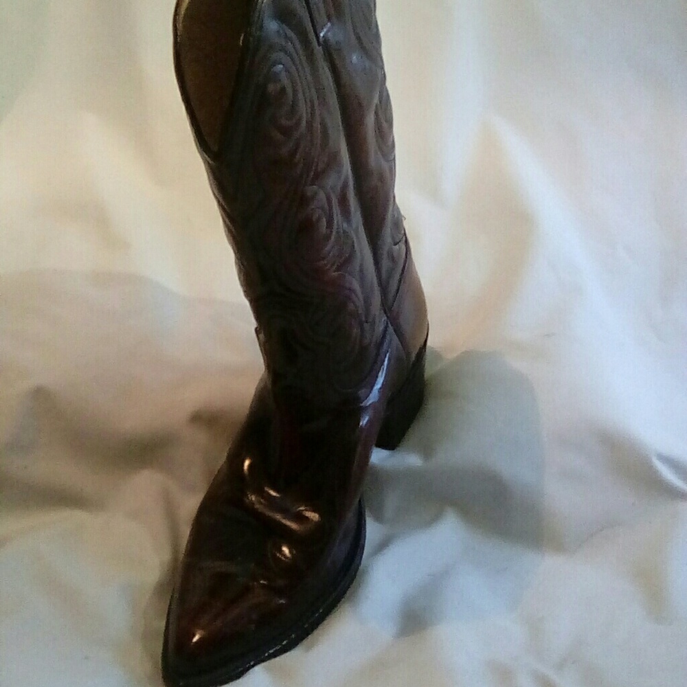 Men's ACME  Cowboy Boots, , size 12, Brown